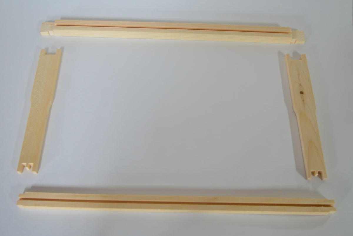 Unassembled Deep Frames Plastic Foundation Anderdon Bee Co.