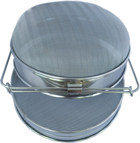 Strainer - 2 stage, stainless steel
